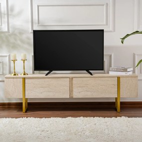 TV asztal Serenity Travertin