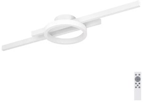 Eglo 900952- RGBW Dimmelhető mennyezeti lámpa AMANDOLO 23,5W/230V fehér + távirányító