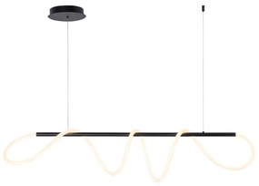 Zuma Line 20006PM-BK - LED Csillár zsinóron BALBO LED/45W/230V 3000/4000/6000K