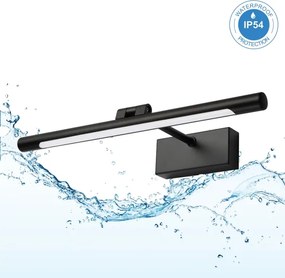 LED fürdőszobai tükörvilágítás MIRROR LED/6W/230V 4000K IP44 40 cm fekete