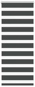 zebrafüggönnyel fekete szövetszélesség 55,9 cm poliészter