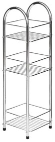 Szürke fürdőszobai polcos állvány 22x81 cm – Premier Housewares