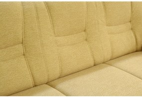 Széthúzható kanapé 3+1+1 Aduna (sárga). 1098559