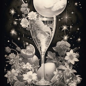 Poszter 50x50cm Kozmikus elixír