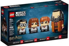 LEGO® Brickheadz - Harry Potter™ - Harry, Hermione, Ron és Hagrid (40495)