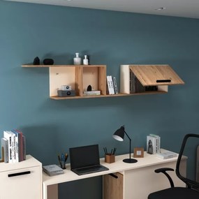 NEWRA falipolc 35x150 cm atlanti fenyő