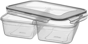 Osztott konyhai ételtároló doboz uzsonnás doboz tömítéssel 2L