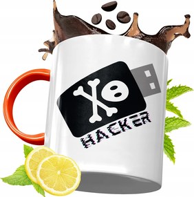 Narancssárga Bögre Informatikus Fejlesztőknek, fényképes nyomtatással