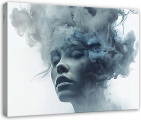 Vászonkép Nő Arc Absztrakt Hálószoba Nappali Vászon 100x70