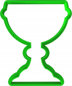 Foremka Lyukasztó Sütemény- és Mézeskalácsvágó Áldozás Kehely 8cm