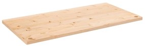 tömör fenyőfa íróasztallap 100 x 60 x 2,5 cm