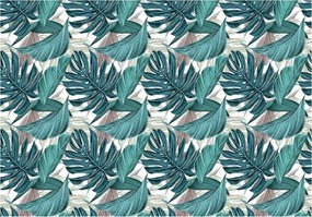 Monstera fotótapéta Trópusi minta 400x280 Egzotikus stílus a falakon +ragasztó