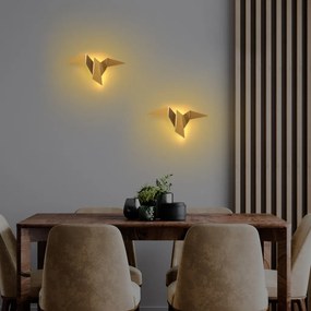 Pacalı 13503-M arany fém LED falilámpa