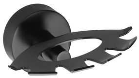 SAPHO XB901 X-Round Black fogkefétartó, fekete