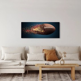 Kép - Rögbi labda akcióban (120x50 cm)