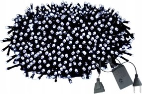 LED-es karácsonyfa fényfüzér 300 hideg fehér – beltéri 23m