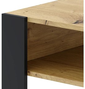 Dohányzóasztal Corosta 1 (artisan tölgy + fekete) . 1097156