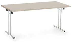 Impress összecsukható asztal 160 x 80 cm, sonoma tölgy