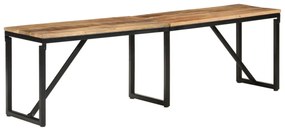 tömör mangófa pad 160 x 35 x 46 cm