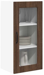 Fali konyhaszekrény Barna Tölgy 40 x 31 x 80 cm Faanyag