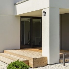 Rabalux 77086 - Kültéri fali lámpa ZERNEST 1xE27/15W/230V IP54 fekete