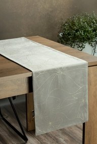 Blink18 bársony asztali futó Szürke 35x180 cm