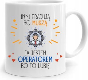 A Kezelő Számára Tökéletes Bögre Születésnapi Ajándéknak, fényképes nyomtatással