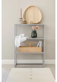 Bézs-krémszínű kültéri-beltéri szőnyeg 70x60 cm Peg Linen Vanilla – Pappelina