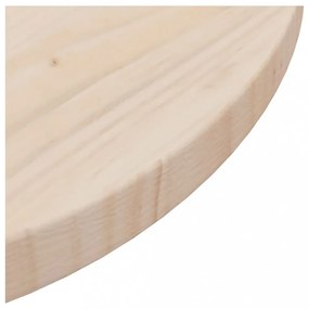 tömör fenyőfa asztallap Ø40 x 2,5 cm