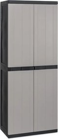 Magas műanyag szekrény BIOS MIDI szürke