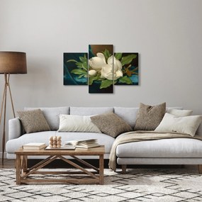 Kép - Martin Johnson Heade, Giant Magnolias on a Blue Velvet Cloth, reprodukciók (90x60 cm)