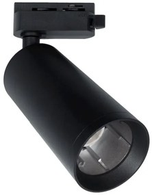 Spotlámpa MICA sínrendszerhez 1xGU10/25W/230V 1 fázisú fekete