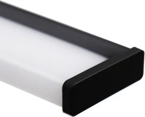 LED fürdőszobai tükörvilágítás MIRORE LED/8W/230V 40 cm IP44 fekete