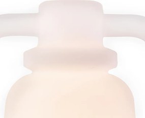 Újratölthető asztali lámpa 30 cm IP44 fehér - Storm Small