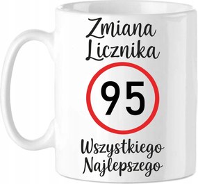 Bögre 95 Születésnapra Vicces Ajándék 95 éves Jubileum Számláló váltás
