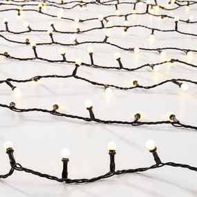 WHITE BULBS LED kültéri égősor, 200 égővel