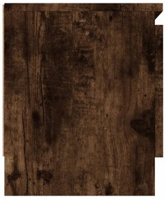 füstös tölgy színű TV-szekrény ajtóval 102 x 30 x 36 cm