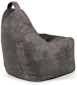 Mustársárga kordbársony babzsákfotel Play Amuse – SLOWDOWN