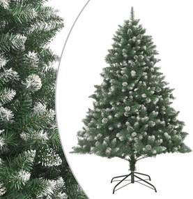 vidaXL PVC műkarácsonyfa állvánnyal 210 cm