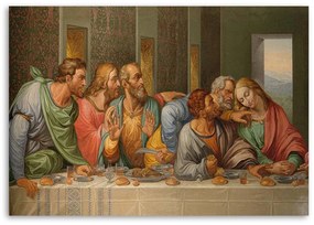 Gario Vászonkép Részlet az utolsó vacsorából - Leonardo da Vinci, reprodukció Méret: 120 x 80 cm
