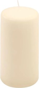 Gyertya készlet 15 cm Ø 7,5 cm 6 db krém szín