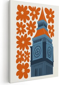 Vászonkép Nappaliba Falra 50x70 cm Big Ben *sokféle minta*