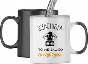 Mágikus Bögre Sakkozóknak Színváltós Nyomtatott Fotóval