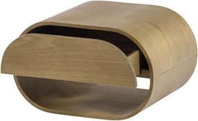 Natúr színű többszintes fali polc 39 cm Momo – WOOOD