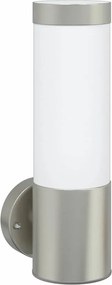 vidaXL Kültéri Fali Lámpa Ezüst 12 x 8,5 x 27 cm