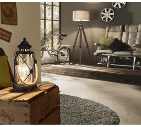 Eglo 49283 - Asztali lámpa  BRADFORD 1xE27/60W/230V