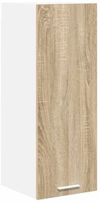 Függő szekrény Riga Sonoma tölgy és fehér 30 x 31 x 80 cm