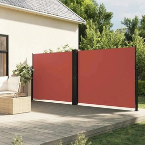 Terrakotta behúzható oldalsó napellenző 180 x 1200 cm