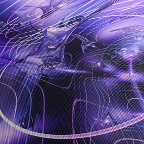 A technikai absztrakció képe (90x60 cm)