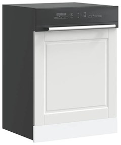 vidaXL mosogatógép panel Porto fehér 60x1,5x67 cm mérnöki fa